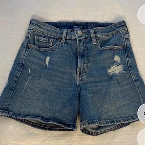 Blue Denim Women's Shorts